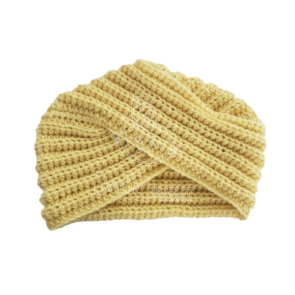 turbante amarillo racun charlot